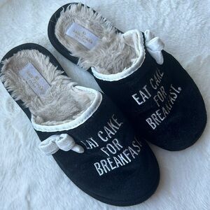 Kate Spade Fuzzy Slippers